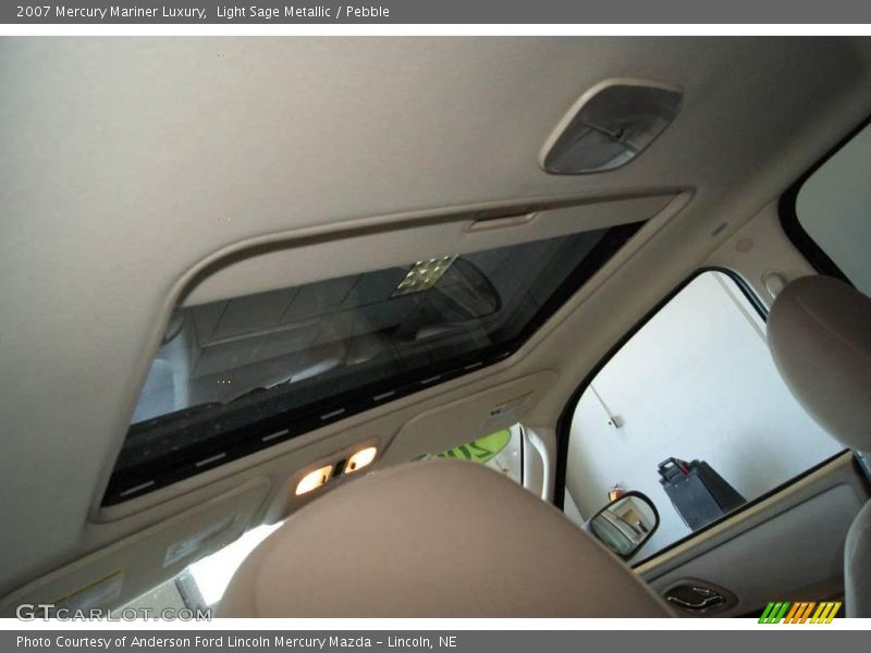 Light Sage Metallic / Pebble 2007 Mercury Mariner Luxury