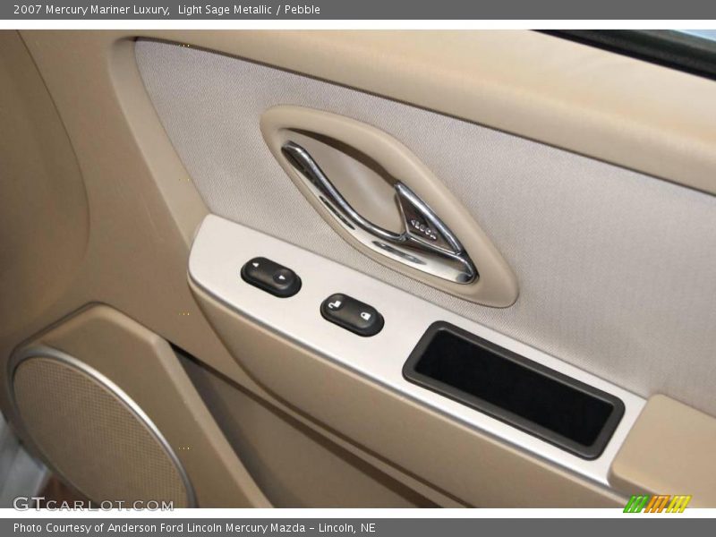 Light Sage Metallic / Pebble 2007 Mercury Mariner Luxury
