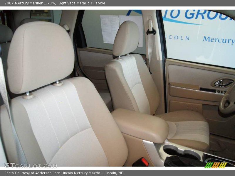 Light Sage Metallic / Pebble 2007 Mercury Mariner Luxury