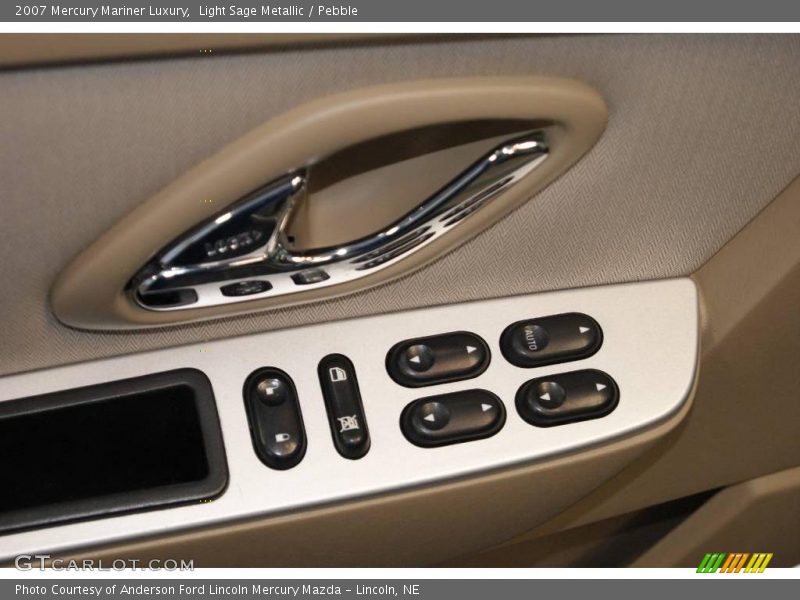 Light Sage Metallic / Pebble 2007 Mercury Mariner Luxury