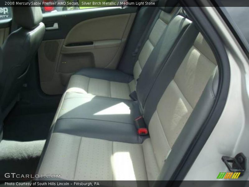 Silver Birch Metallic / Medium Light Stone 2008 Mercury Sable Premier AWD Sedan