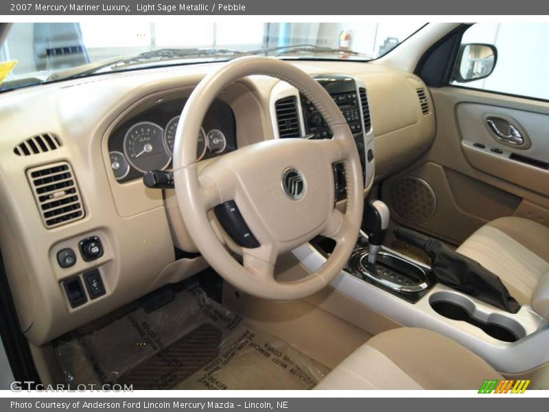 Light Sage Metallic / Pebble 2007 Mercury Mariner Luxury