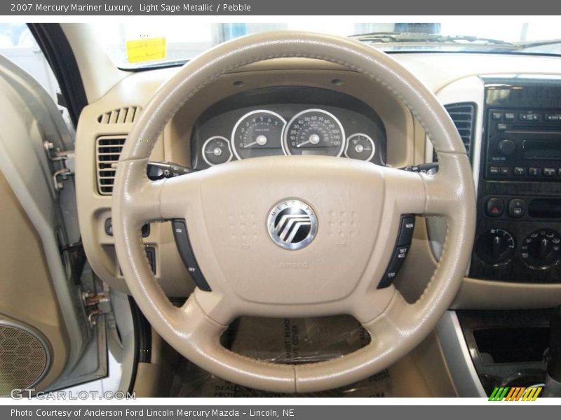 Light Sage Metallic / Pebble 2007 Mercury Mariner Luxury