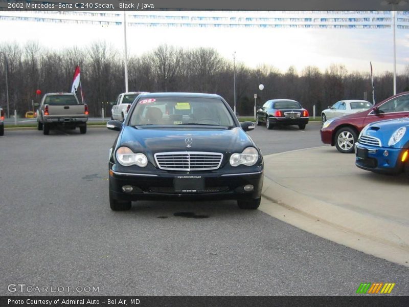 Black / Java 2002 Mercedes-Benz C 240 Sedan