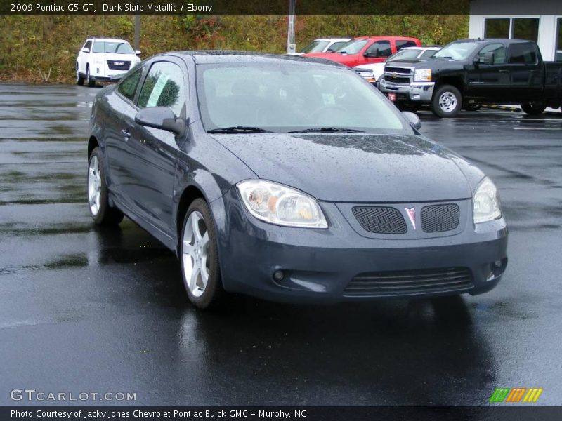 Dark Slate Metallic / Ebony 2009 Pontiac G5 GT