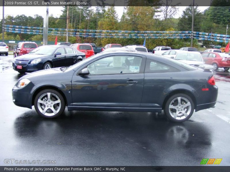 Dark Slate Metallic / Ebony 2009 Pontiac G5 GT