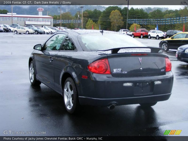 Dark Slate Metallic / Ebony 2009 Pontiac G5 GT