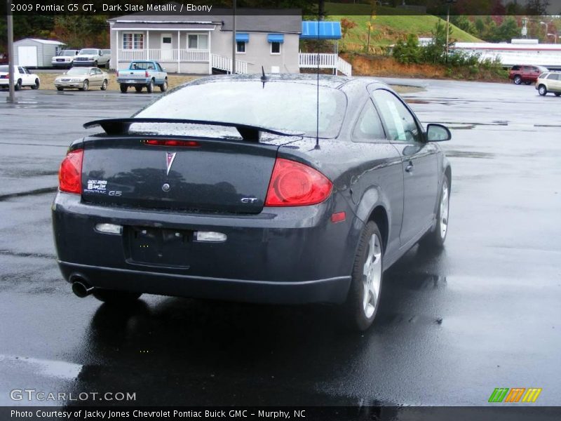Dark Slate Metallic / Ebony 2009 Pontiac G5 GT