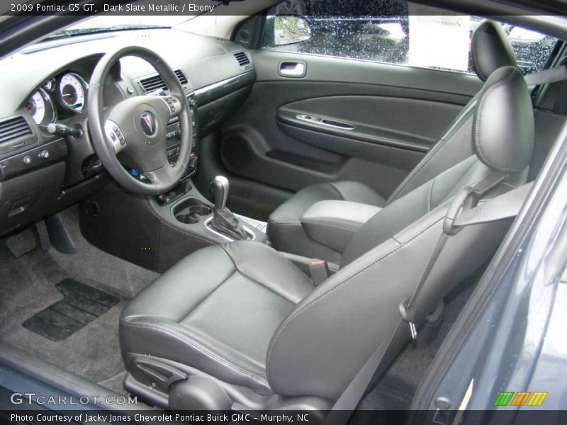 Dark Slate Metallic / Ebony 2009 Pontiac G5 GT
