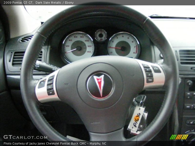 Dark Slate Metallic / Ebony 2009 Pontiac G5 GT