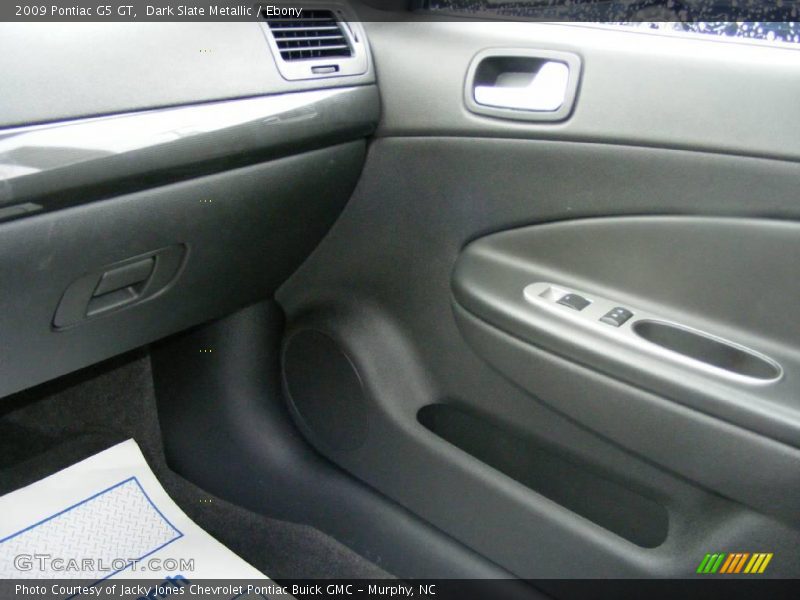 Dark Slate Metallic / Ebony 2009 Pontiac G5 GT