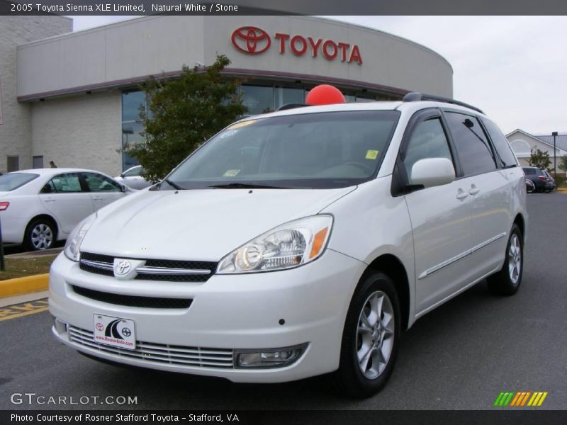 Natural White / Stone 2005 Toyota Sienna XLE Limited