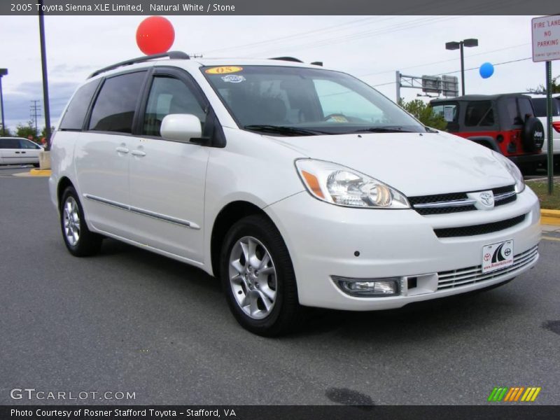 Natural White / Stone 2005 Toyota Sienna XLE Limited