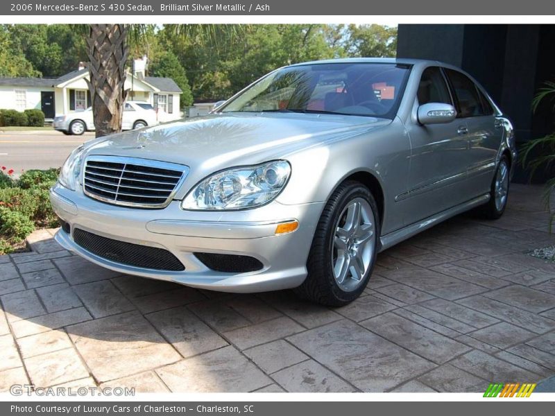Brilliant Silver Metallic / Ash 2006 Mercedes-Benz S 430 Sedan
