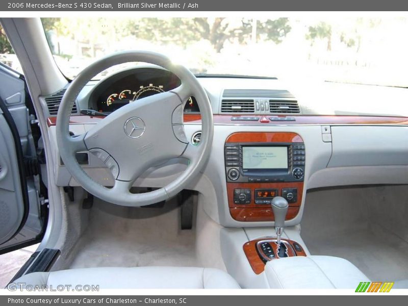 Brilliant Silver Metallic / Ash 2006 Mercedes-Benz S 430 Sedan