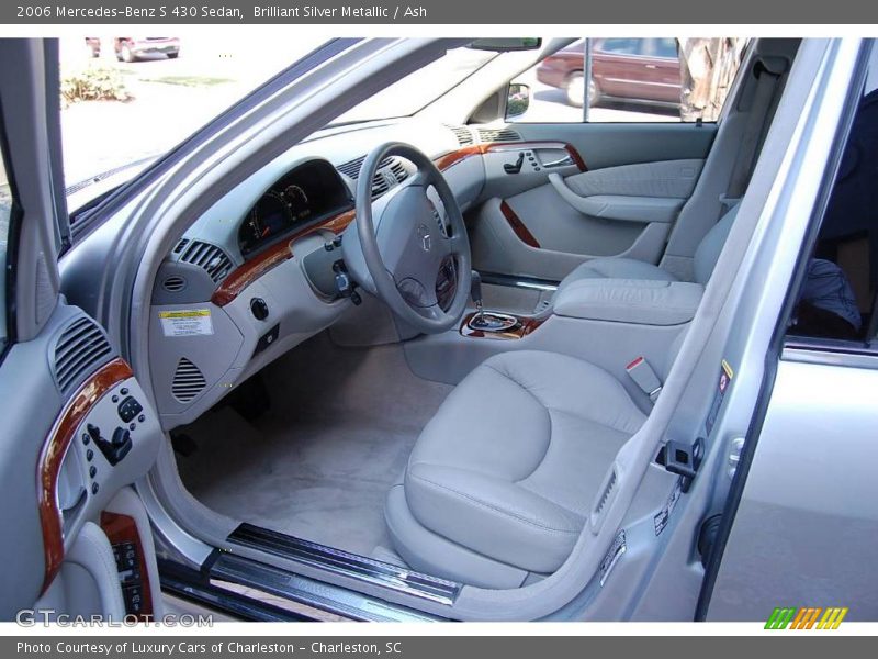 Brilliant Silver Metallic / Ash 2006 Mercedes-Benz S 430 Sedan