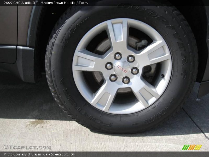 Medium Brown Metallic / Ebony 2009 GMC Acadia SLE