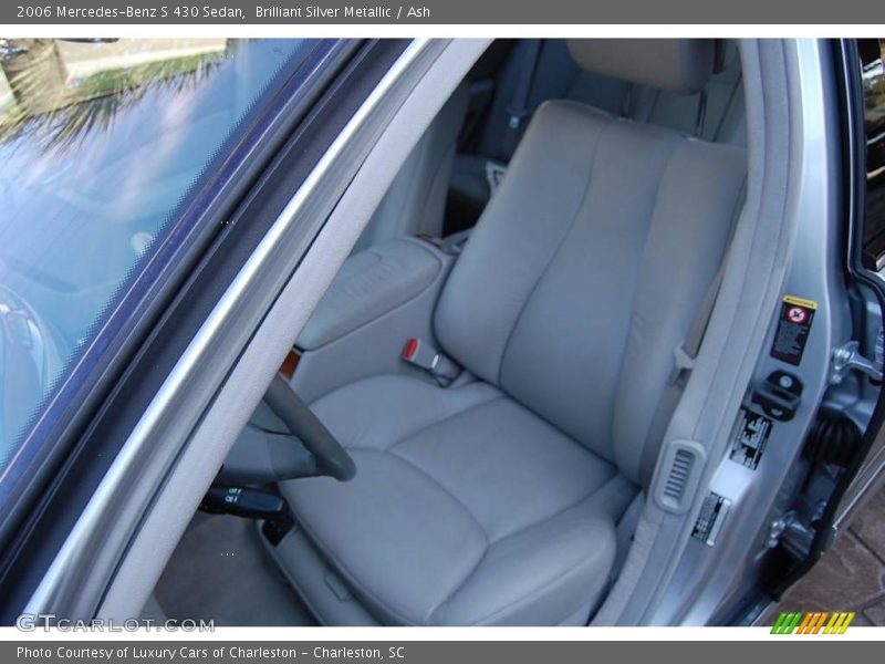 Brilliant Silver Metallic / Ash 2006 Mercedes-Benz S 430 Sedan