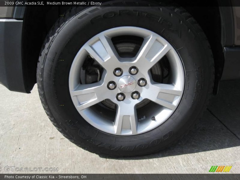 Medium Brown Metallic / Ebony 2009 GMC Acadia SLE