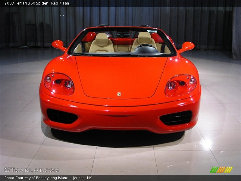 Red / Tan 2003 Ferrari 360 Spider