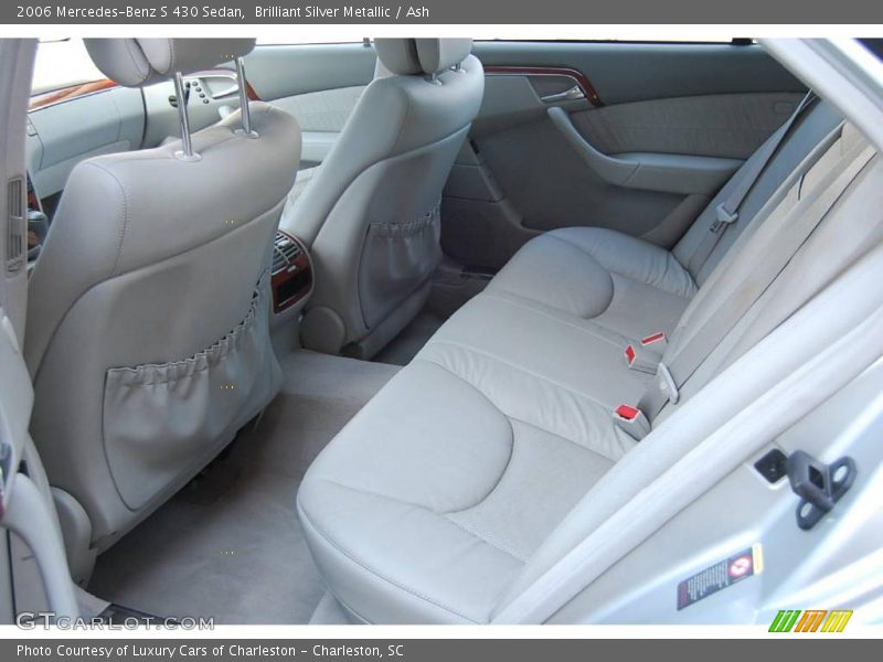 Brilliant Silver Metallic / Ash 2006 Mercedes-Benz S 430 Sedan