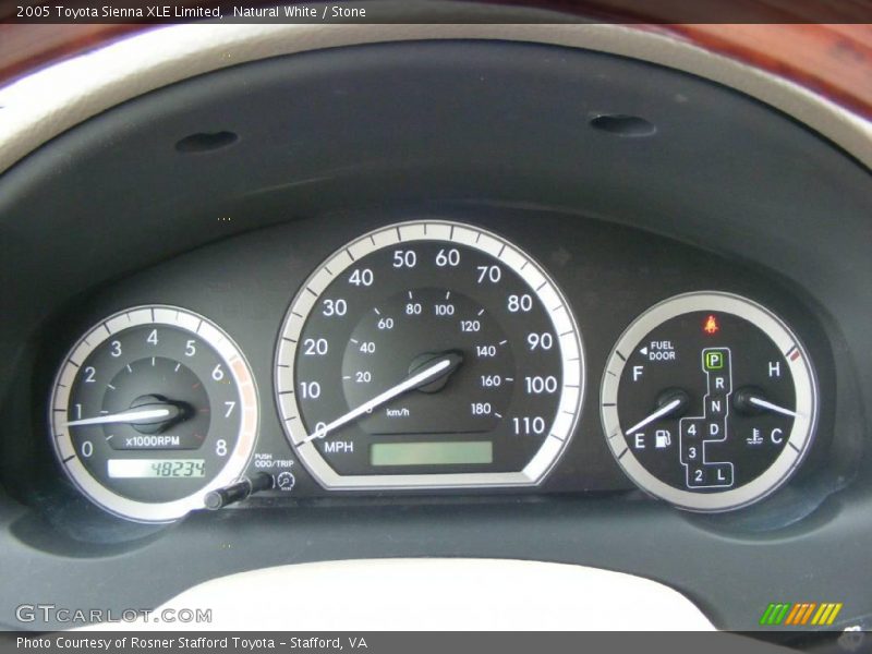 Natural White / Stone 2005 Toyota Sienna XLE Limited