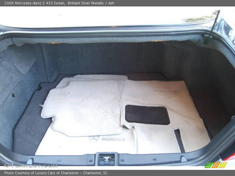 Brilliant Silver Metallic / Ash 2006 Mercedes-Benz S 430 Sedan