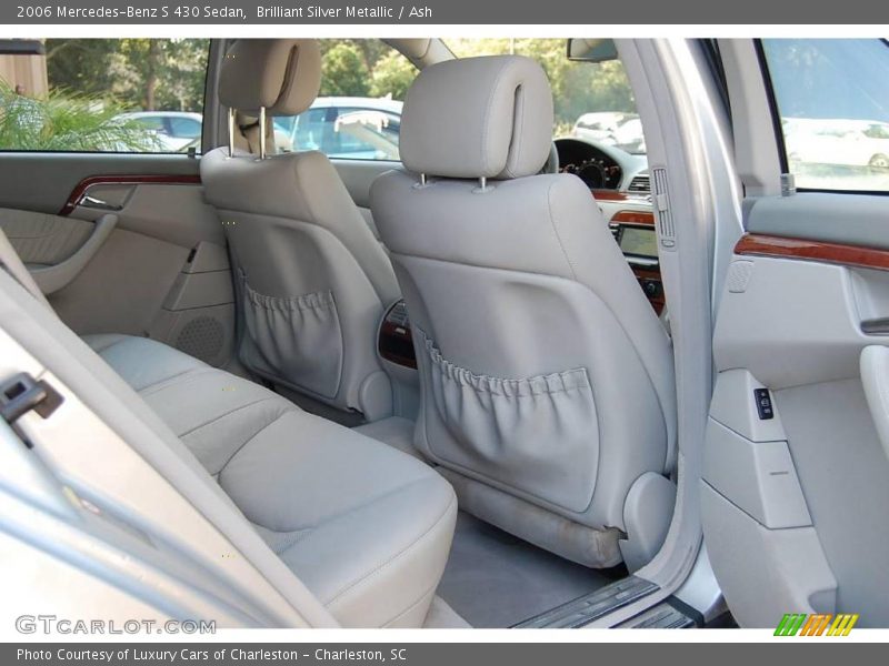 Brilliant Silver Metallic / Ash 2006 Mercedes-Benz S 430 Sedan