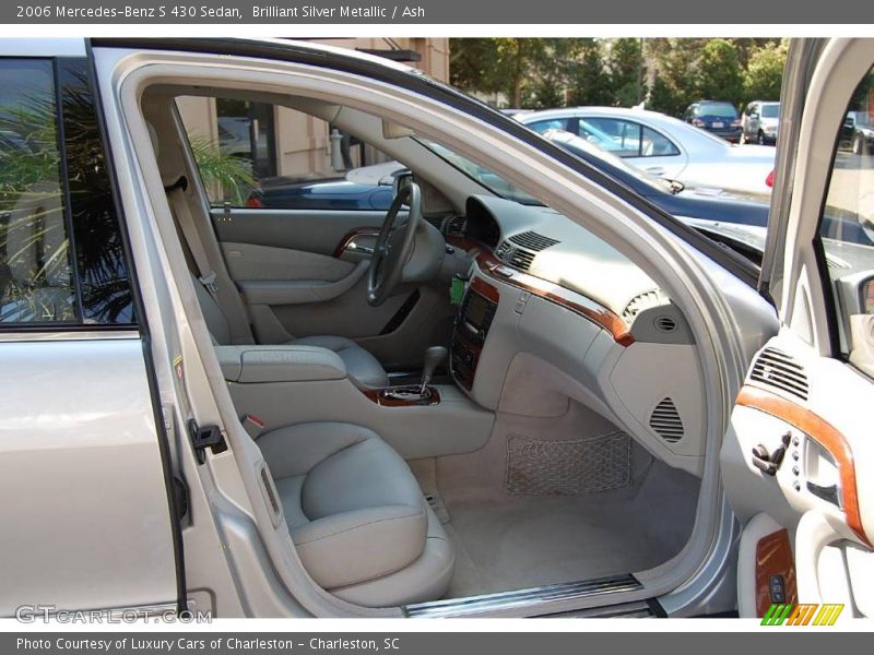 Brilliant Silver Metallic / Ash 2006 Mercedes-Benz S 430 Sedan