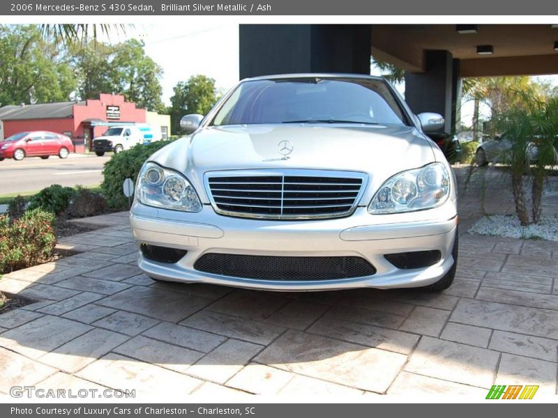 Brilliant Silver Metallic / Ash 2006 Mercedes-Benz S 430 Sedan