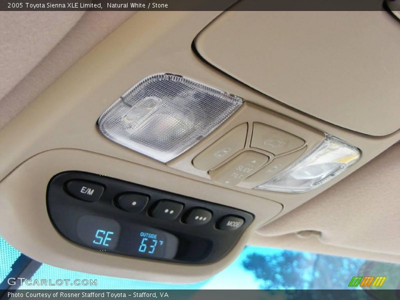 Natural White / Stone 2005 Toyota Sienna XLE Limited