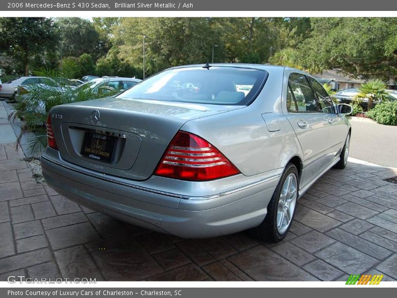 Brilliant Silver Metallic / Ash 2006 Mercedes-Benz S 430 Sedan
