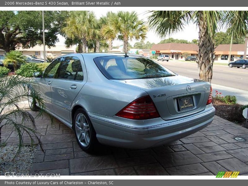 Brilliant Silver Metallic / Ash 2006 Mercedes-Benz S 430 Sedan