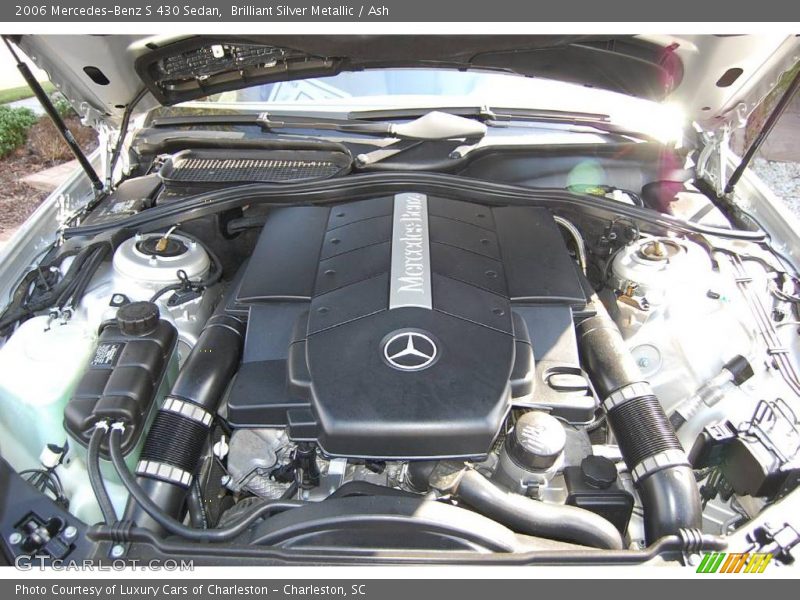 Brilliant Silver Metallic / Ash 2006 Mercedes-Benz S 430 Sedan
