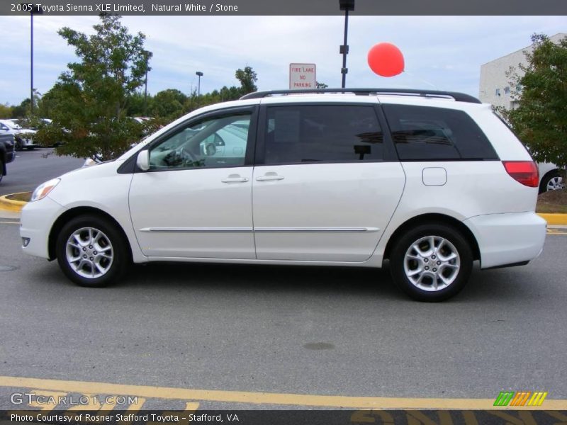 Natural White / Stone 2005 Toyota Sienna XLE Limited