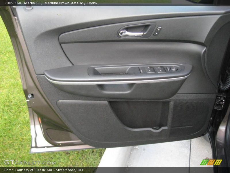 Medium Brown Metallic / Ebony 2009 GMC Acadia SLE