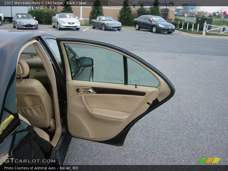Black / Java 2002 Mercedes-Benz C 240 Sedan