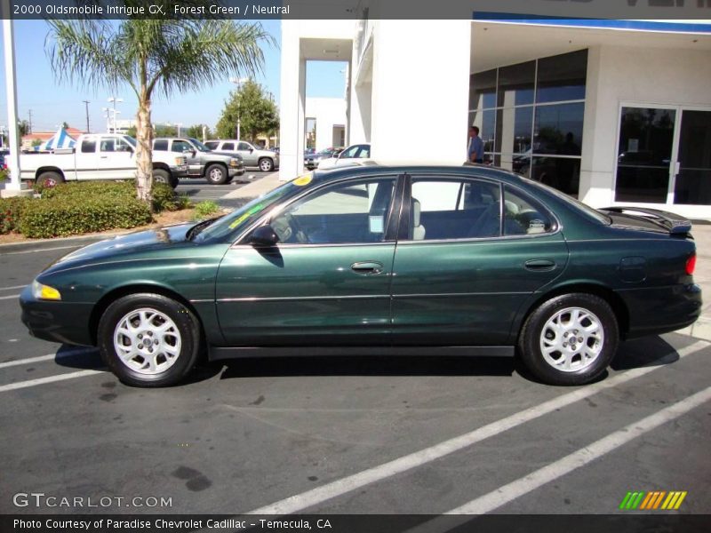 Forest Green / Neutral 2000 Oldsmobile Intrigue GX