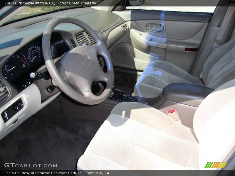 Forest Green / Neutral 2000 Oldsmobile Intrigue GX