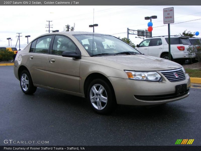 Golden Cashmere / Tan 2007 Saturn ION 2 Sedan