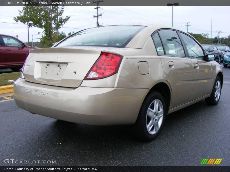 Golden Cashmere / Tan 2007 Saturn ION 2 Sedan