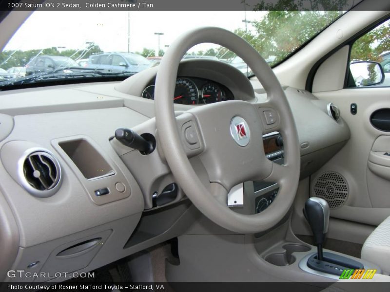 Golden Cashmere / Tan 2007 Saturn ION 2 Sedan