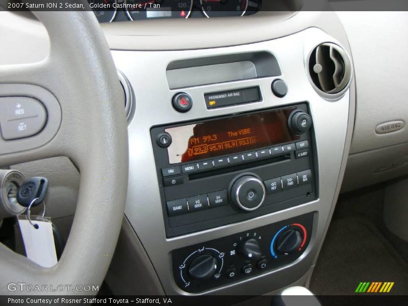 Golden Cashmere / Tan 2007 Saturn ION 2 Sedan