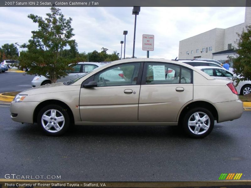 Golden Cashmere / Tan 2007 Saturn ION 2 Sedan