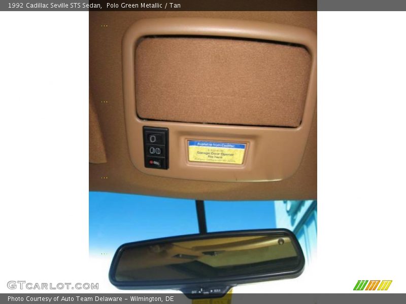 Polo Green Metallic / Tan 1992 Cadillac Seville STS Sedan