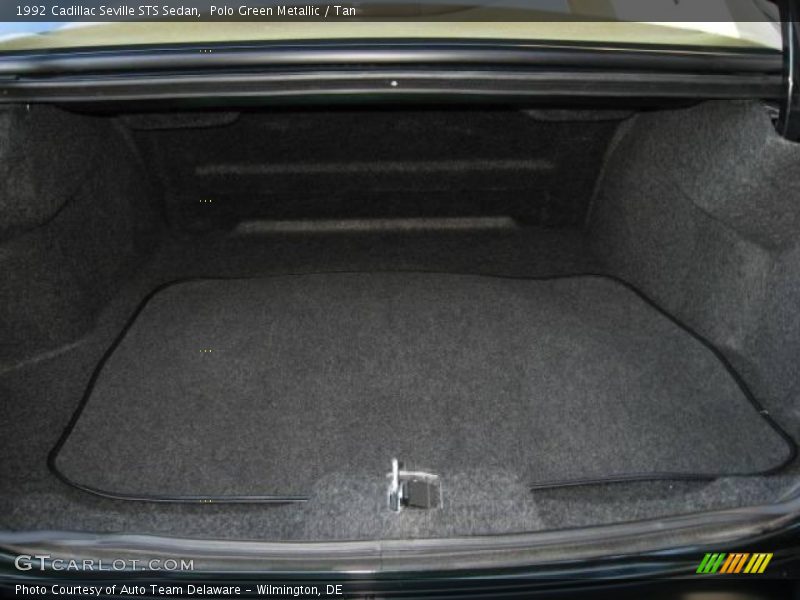 Polo Green Metallic / Tan 1992 Cadillac Seville STS Sedan