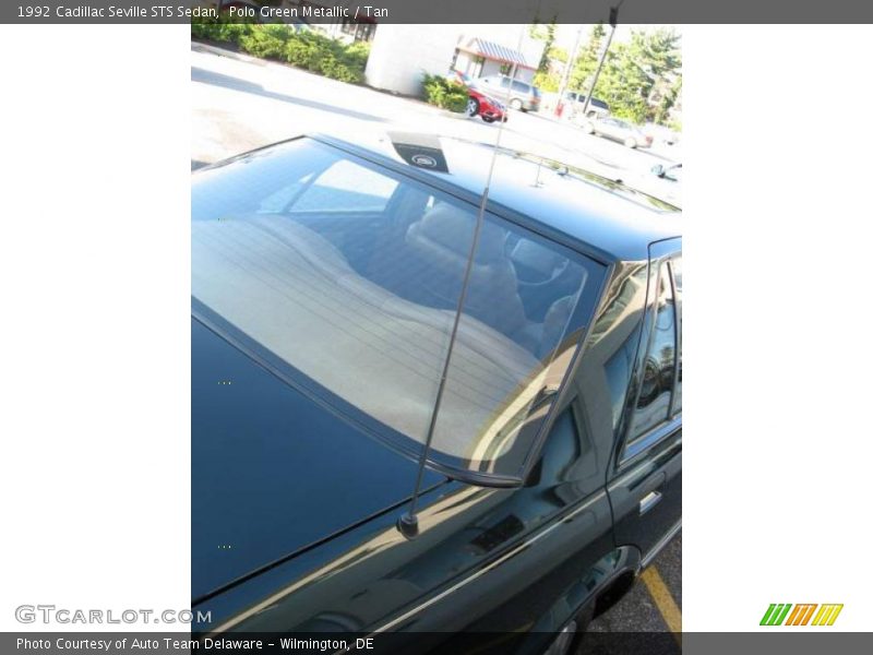 Polo Green Metallic / Tan 1992 Cadillac Seville STS Sedan