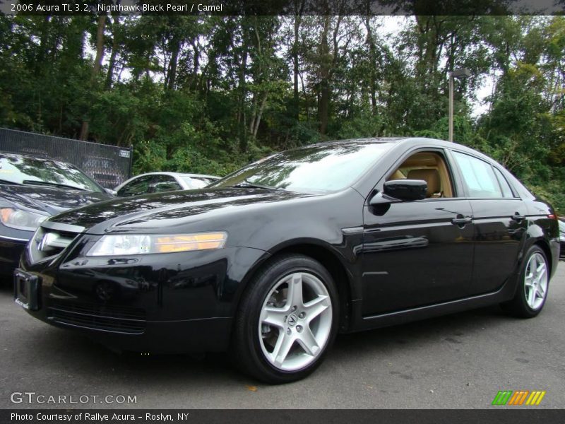 Nighthawk Black Pearl / Camel 2006 Acura TL 3.2