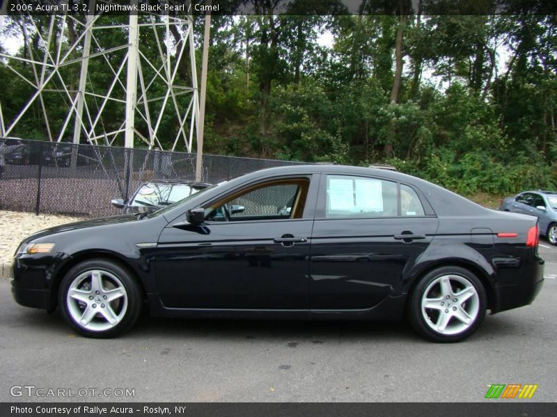 Nighthawk Black Pearl / Camel 2006 Acura TL 3.2