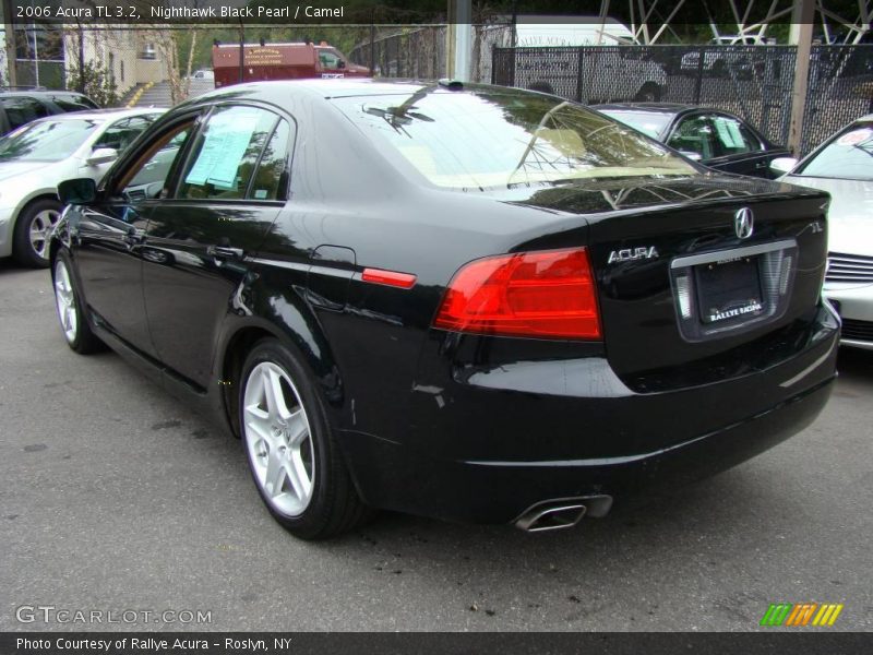 Nighthawk Black Pearl / Camel 2006 Acura TL 3.2